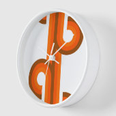 Geometrische Abstracte golfstrepen Fusion kunstpat (Hoek)