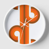 Geometrische Abstracte golfstrepen Fusion kunstpat (Voorkant)