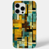 Geometrische Abstracte Harmonie - Aardse Sophistic Case-Mate iPhone Case (Achterkant)