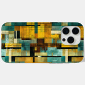 Geometrische Abstracte Harmonie - Aardse Sophistic Case-Mate iPhone Case (Achterkant (horizontaal))