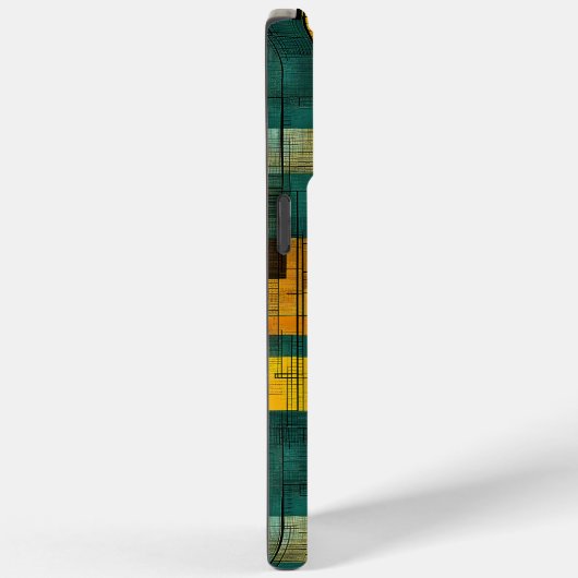 Geometrische Abstracte Harmonie - Aardse Sophistic Case-Mate iPhone Case (Achterkant / Rechts)