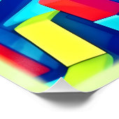 geometrische Abstracte harmonie Perfect Poster (Hoek)
