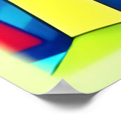 geometrische Abstracte harmonie Poster (Hoek)