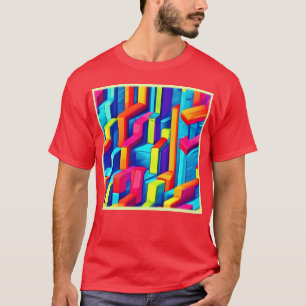 geometrische Abstracte harmonie T-shirt