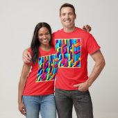 geometrische Abstracte harmonie T-shirt (Unisex)