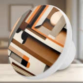 Geometrische Abstracte keramische knop