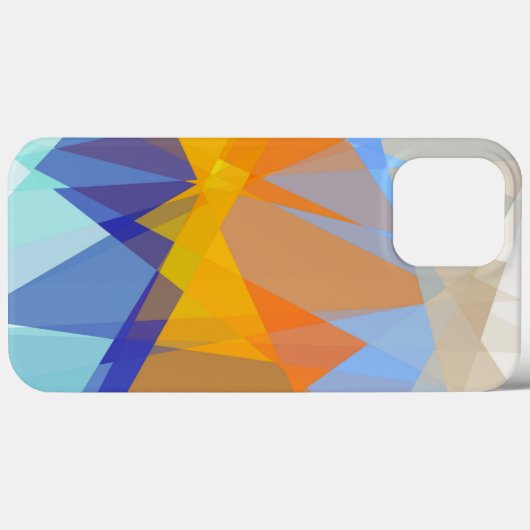 Geometrische Abstracte kunst Case-Mate iPhone Case (Achterkant (horizontaal))