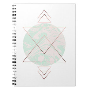 Geometrische Abstracte Kunst Design Notitieboek