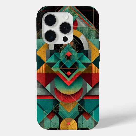 Geometrische Abstracte Kunst – Hemelrooster Case-Mate iPhone Case (Achterkant)
