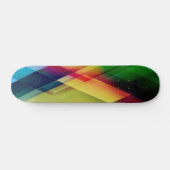 Geometrische Abstracte kunst Persoonlijk Skateboard (Horizontaal)
