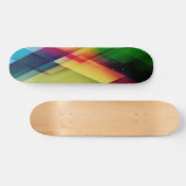 Geometrische Abstracte kunst Persoonlijk Skateboard (Horizontaal)