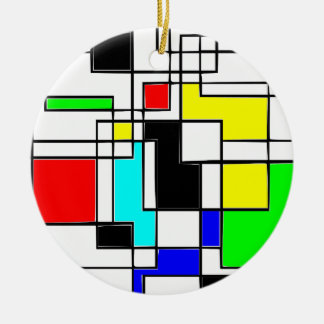 Geometrische Abstracte kunstversiering Keramisch Ornament