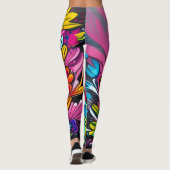 Geometrische Abstracte Leggings (Achterkant)