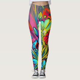 Geometrische Abstracte Leggings