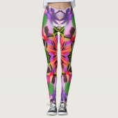 Geometrische Abstracte Leggings (Voorkant)