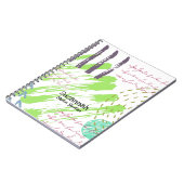 Geometrische Abstracte meeteenheid Notitieboek (Linkerzijde)