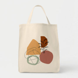 Geometrische Abstracte minimale moderne pasta Tote Bag