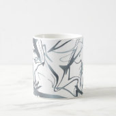 Geometrische Abstracte minimale moderne vormen Koffiemok (Center)