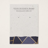 Geometrische Abstracte, moderne Kaarten voor oorsc Visitekaartje (Voorkant)
