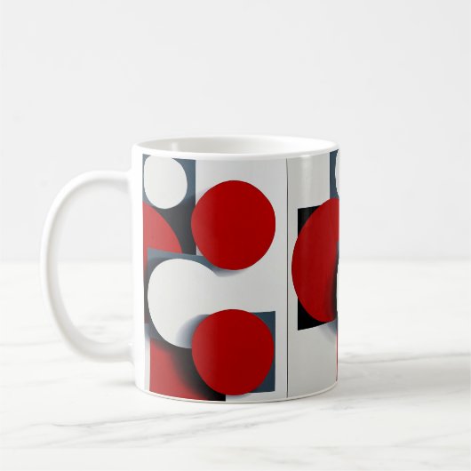 🔴 Geometrische Abstracte Morgen Mok 🔴 (Links)