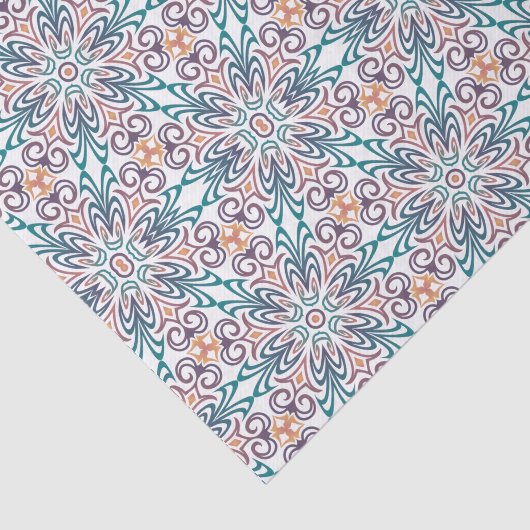 Geometrische Abstracte ontkoppeling van patroonpat Tissuepapier (Detail)