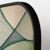 Geometrische Abstracte pickleball paddle (Links Detail)