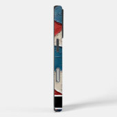 geometrische Abstracte telefoon Hoesje (Achterkant / Rechts)