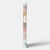 Geometrische Abstracte telefoonhoes – Blue & Neutr Case-Mate iPhone Case (Achterkant / Rechts)