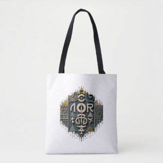 Geometrische Abstracte Tote Bag