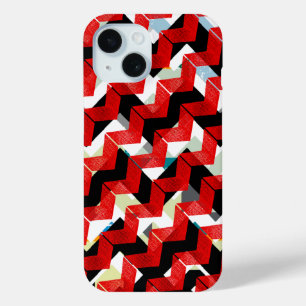 geometrische abstractie iPhone 15 case