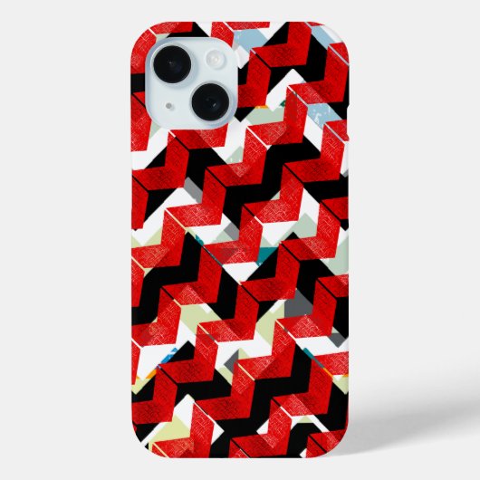 geometrische abstractie Case-Mate iPhone case (Achterkant)