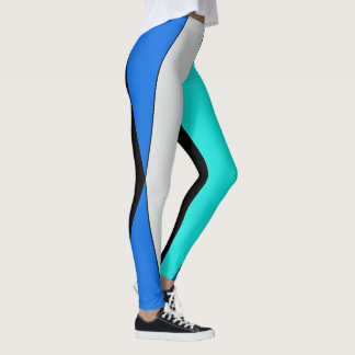 Geometrische abstractie leggings