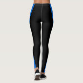 Geometrische abstractie leggings (Achterkant)