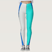 Geometrische abstractie leggings (Voorkant)