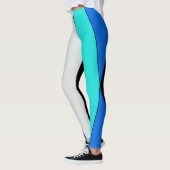 Geometrische abstractie leggings (Links)