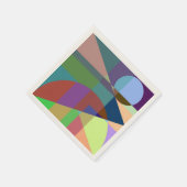 Geometrische abstractie servet (Hoek)