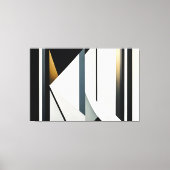 geometrische abstracties canvas afdruk (Voorkant)