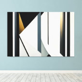 geometrische abstracties canvas afdruk (Insitu (Houten vloer))