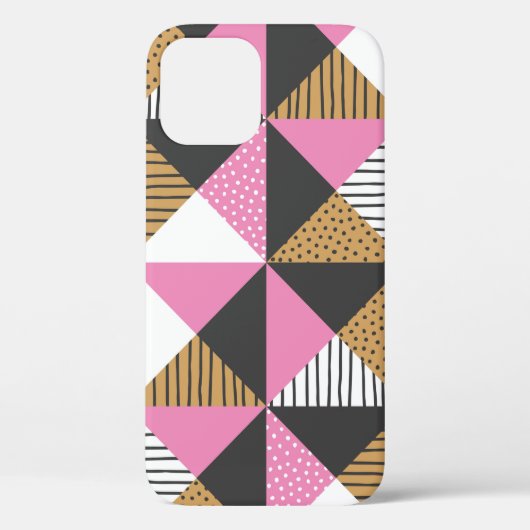 Geometrische achtergrond. Abstracte illustratie Case-Mate iPhone Case (Achterkant)
