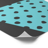 Geometrische achtergrond. Abstracte illustratie Poster (Hoek)