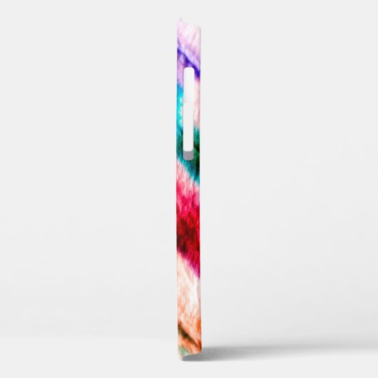 Geometrische achtergrond. ontwerp. Shibori Text Case-Mate iPhone Case (Achterkant / Links)