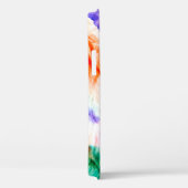 Geometrische achtergrond.  ontwerp. Shibori Text Case-Mate iPhone Case (Achterkant / Rechts)