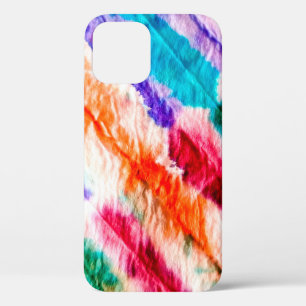 Geometrische achtergrond.  ontwerp. Shibori Text Case-Mate iPhone Case