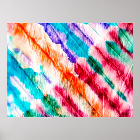 Geometrische achtergrond. ontwerp. Shibori Text Poster (Voorkant)