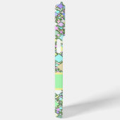 Geometrische achtergrond van pastel Aangepast Case-Mate iPhone Case (Achterkant / Rechts)