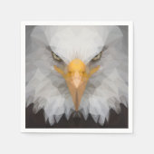 Geometrische adelaar servetten (Voorkant)