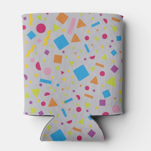 Geometrische afbeelding 2 blikjeskoeler (Achterkant)