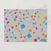 Geometrische afbeelding 2 briefkaart (Achterkant)