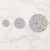 Geometrische afbeelding 2 confetti (Achterkanten)