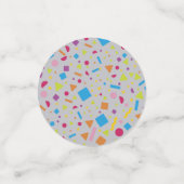 Geometrische afbeelding 2 confetti (Kleine voorkant)